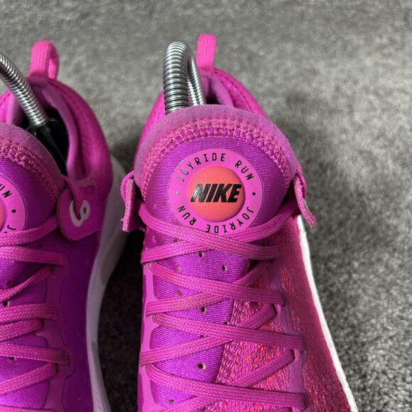 Nike Joyride Run Flyknit AQ2731-603 Women’s Sz 8.5 Fire Pink Athletic Shoes Used - Picture 4 of 12